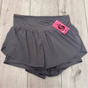 NWT Gym shorts Size Large Procadmus flowy comfyWomen' Athletic sporty golf short